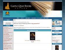 Tablet Screenshot of castlequaybooks.com